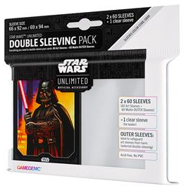 Star Wars Unlimited Art Sleeves Double Sleeving Pack – Game Grid Layton