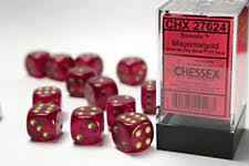 Chessex 12mm Borealis D6 Brick