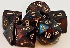 Chessex 7ct Dice Set Scarab