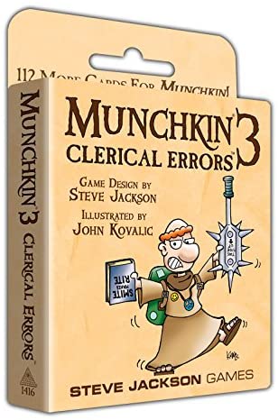 Munchkin 3 Clerical Errors