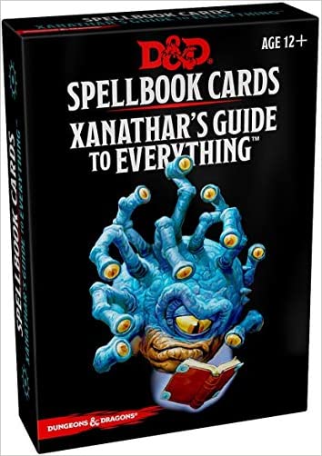 DND Next Spell Cards Xanathar's