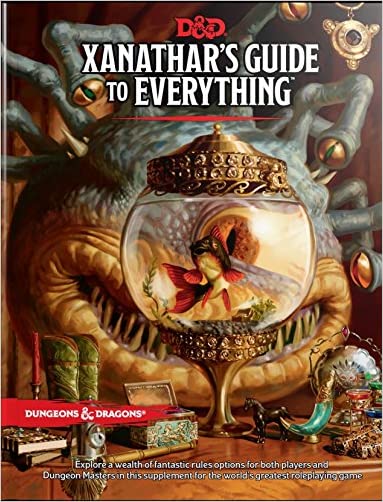 DND 5th Ed Xanathar's Guide To Everything