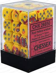 Chessex 12mm Gemini D6 Brick