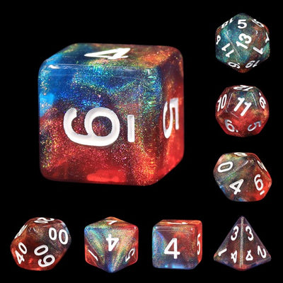 GG Dice 7pc Set Aurora