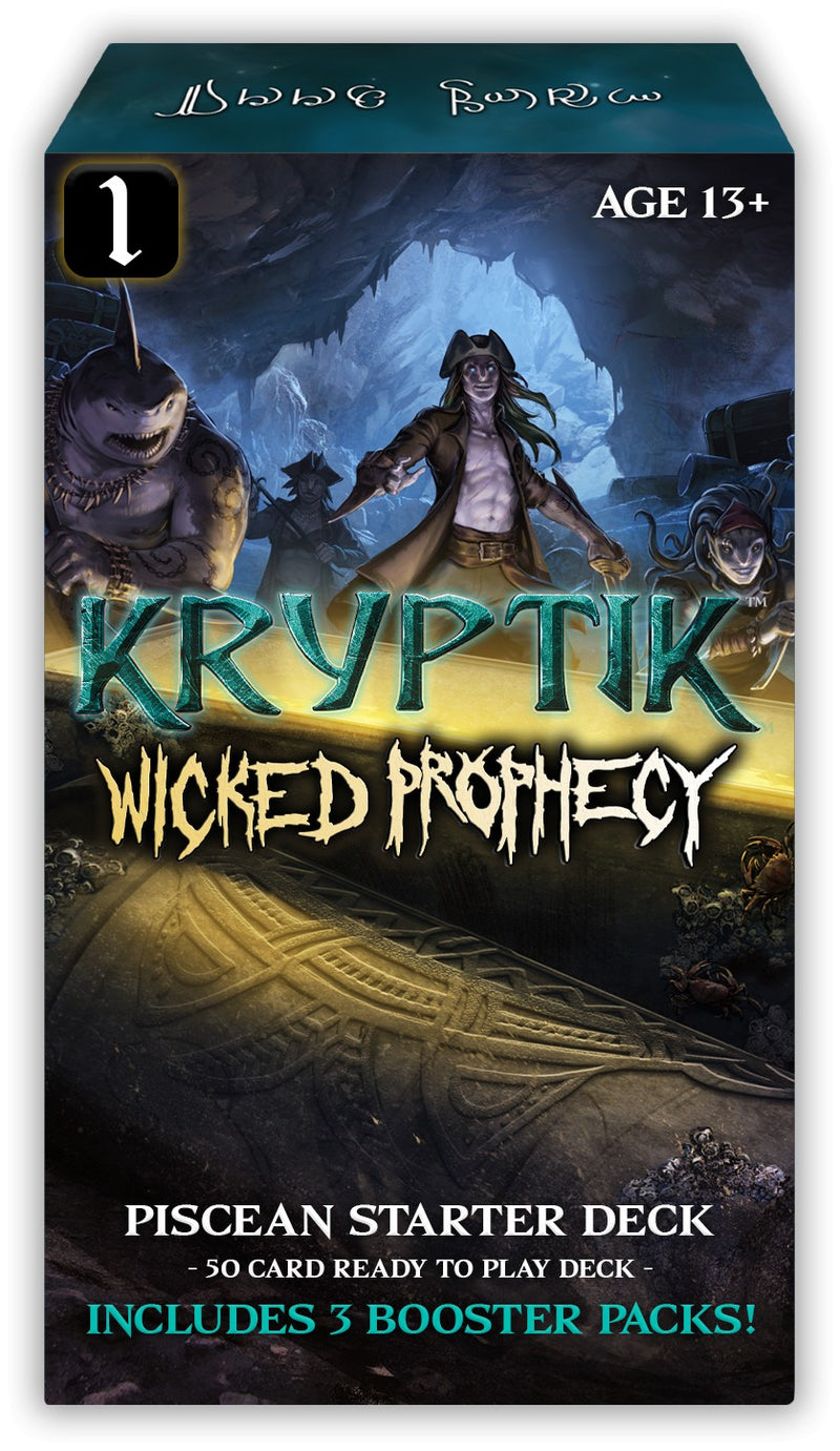 Kryptik TCG Wicked Prophecy Starter Deck