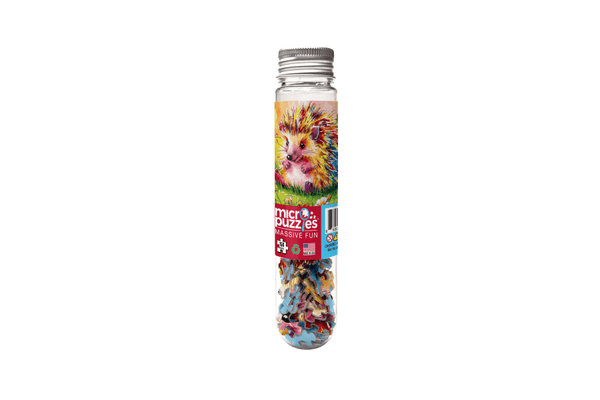 Micro Puzzles Rainbow Quill Hedgehog