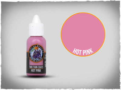 Two Thin Coats Hot Pink