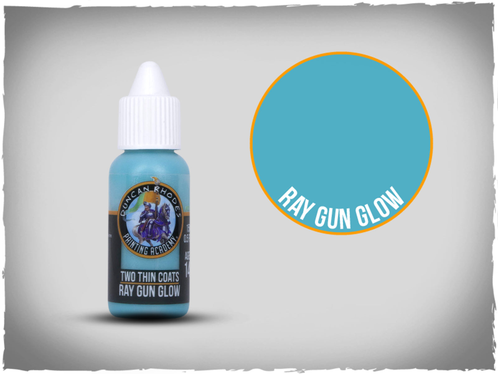 Two Thin Coats Ray Gun Glow