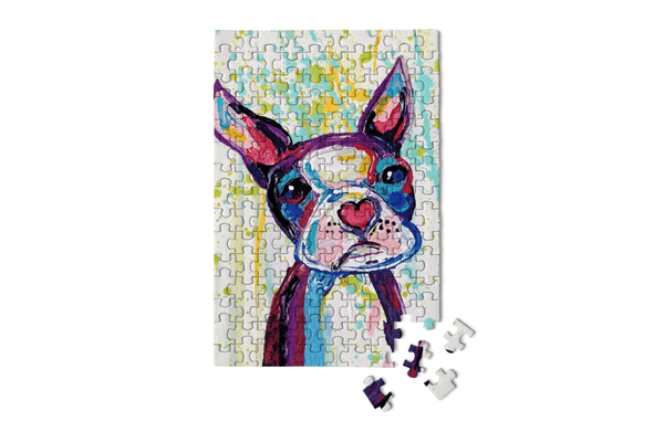 Micro Puzzles Heart Nosed Dog