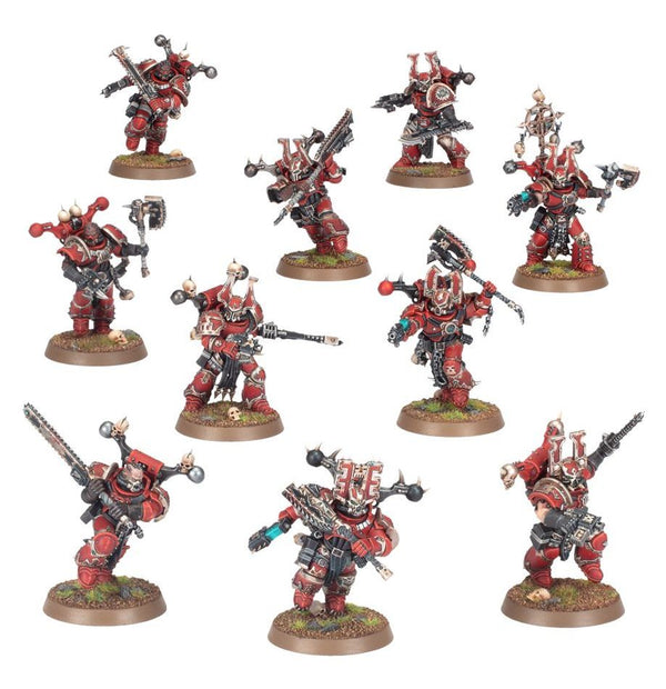 Warhammer 40k World Eaters Khorne Berserkers