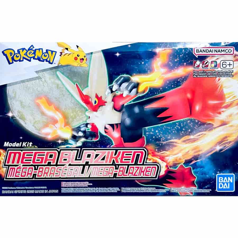 Bandai Pokapla Model Kit Mega Blaziken