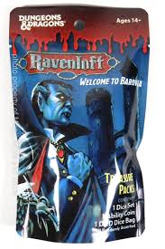 DND Ravenloft Welcome to Barovia Treasure Dice Pack