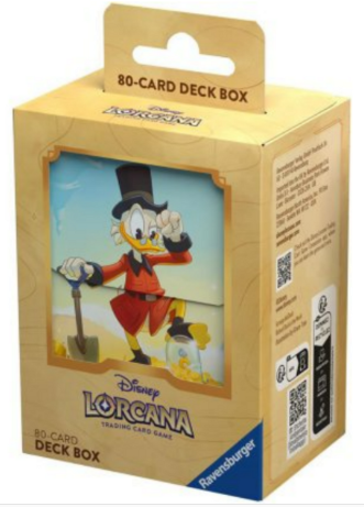 Disney Lorcana TCG Into the Inklands Deck Box Scrooge Mcduck