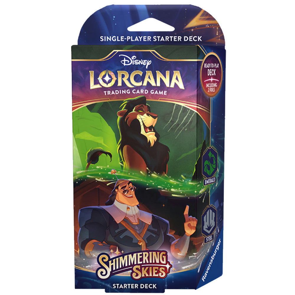 Archazia's Island Disney Lorcana Starter Deck Ruby & Sapphire Archazia's Island Disney Lorcana Starter Deck Ruby & Sapphire