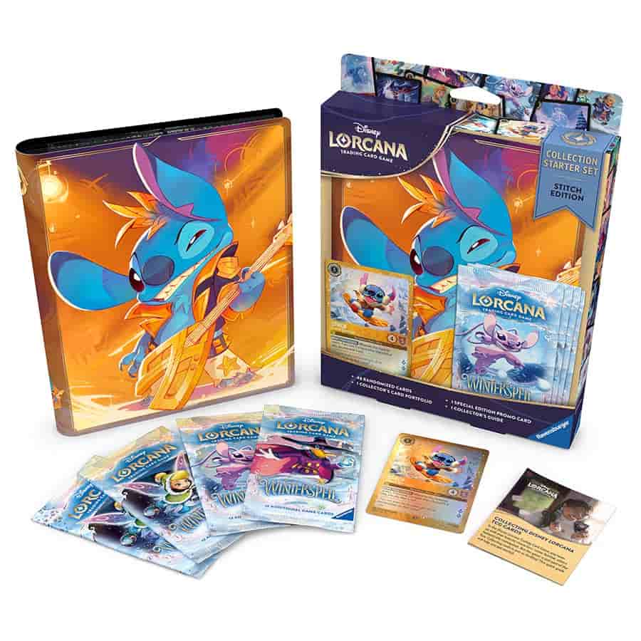 Disney Lorcana TCG Winterspell Collection Starter Set Stitch