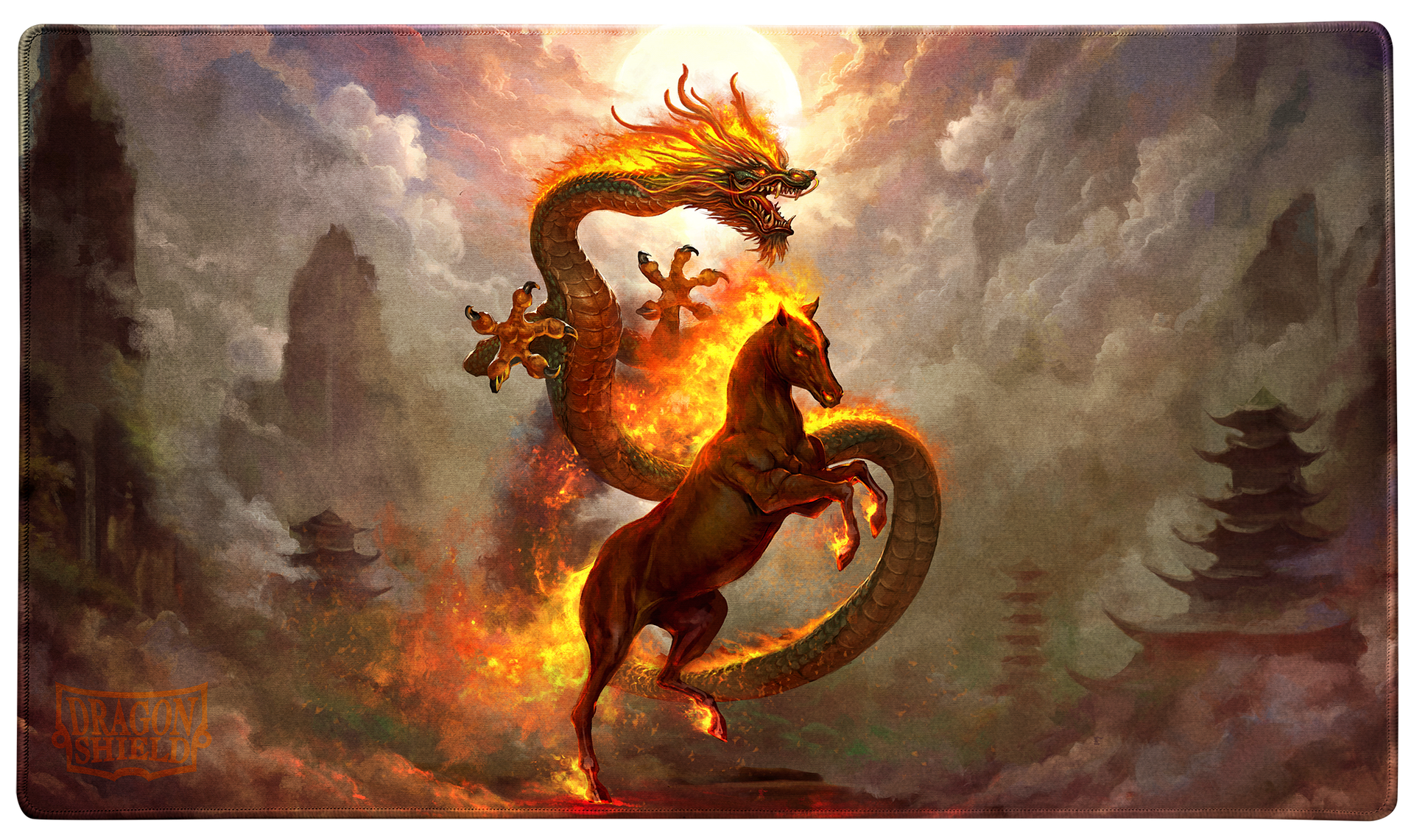 Dragon Shield Playmat Fire Horse 2026