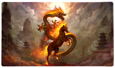 Dragon Shield Playmat Fire Horse 2026