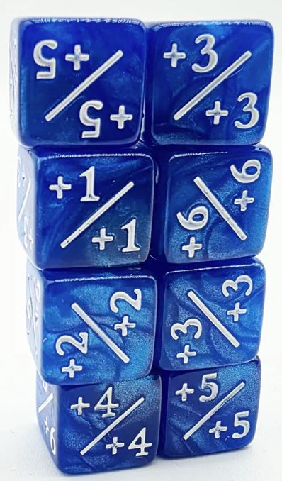Foam Brain Games Counters Dice