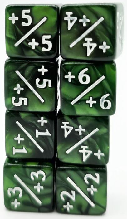 Foam Brain Games Counters Dice
