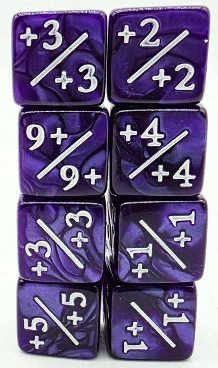 Foam Brain Games Counters Dice
