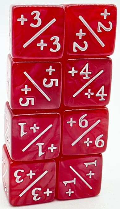 Foam Brain Games Counters Dice