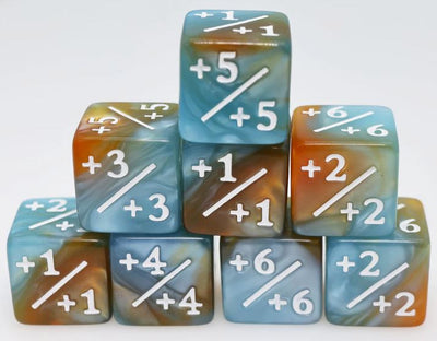 Foam Brain Games Counters Dice