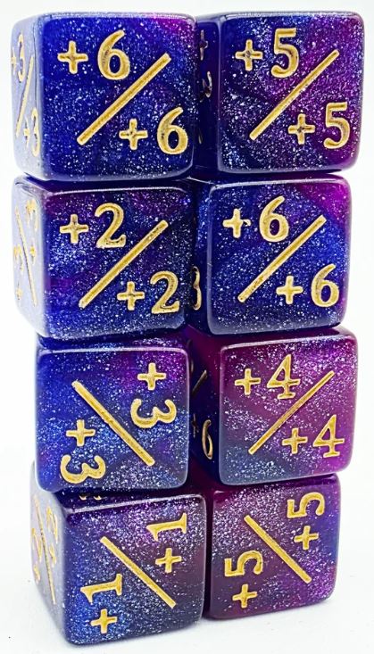Foam Brain Games Counters Dice