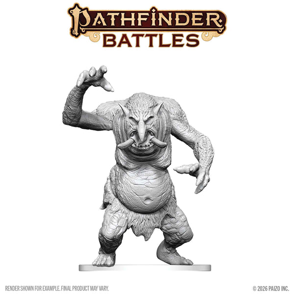 Pathfinder Deep Cuts Unpainted Miniatures W27 Forest Troll