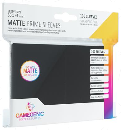 Gamegenic Matte Prime Sleeves