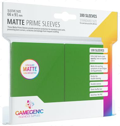 Gamegenic Matte Prime Sleeves