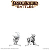 Pathfinder Deep Cuts Unpainted Miniatures W27 Goblin Commando and Goblin Dog