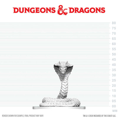 DND Nolzur's Marvelous Miniatures  W29 Guardian Naga