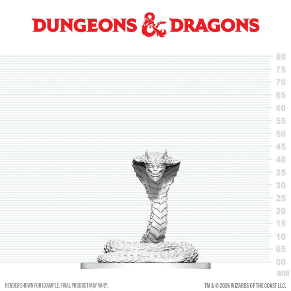 DND Nolzur's Marvelous Miniatures  W29 Guardian Naga