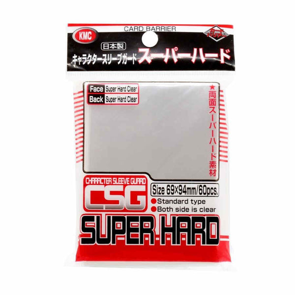 KMC Super Hard Clear Character Guard Sleeves