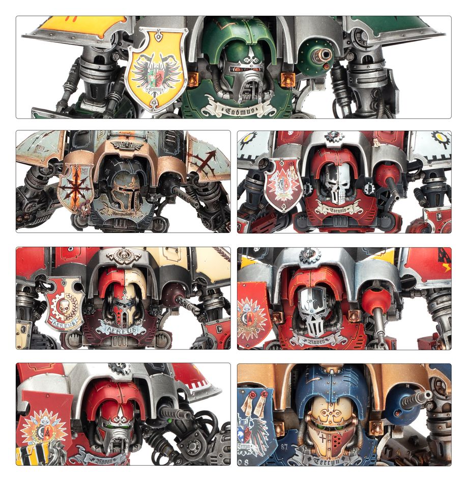 WARHAMMER 40000 - IMPERIAL KNIGHTS - KNIGHT ARMIGERS WARHAMMER 40000 - IMPERIAL KNIGHTS - KNIGHT ARMIGERS