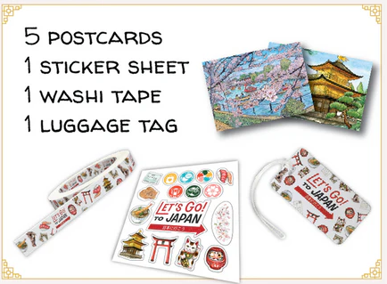 Let's Go! To Japan Souvenir Pack