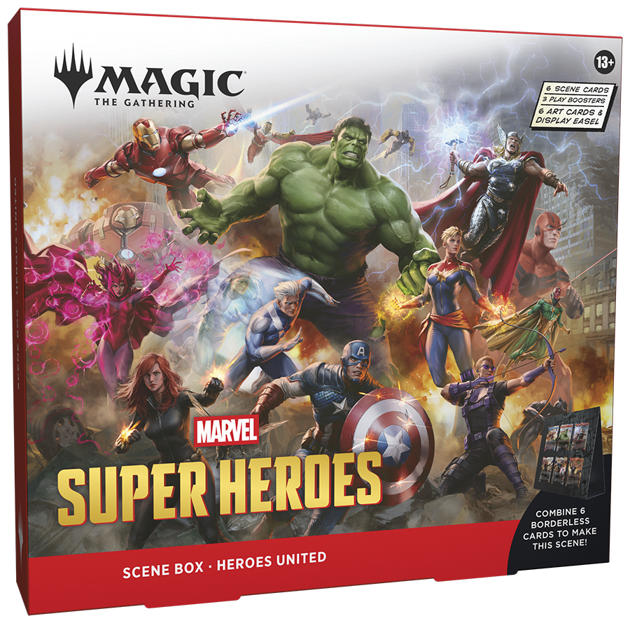 MTG Marvel Super Heroes Scene Box