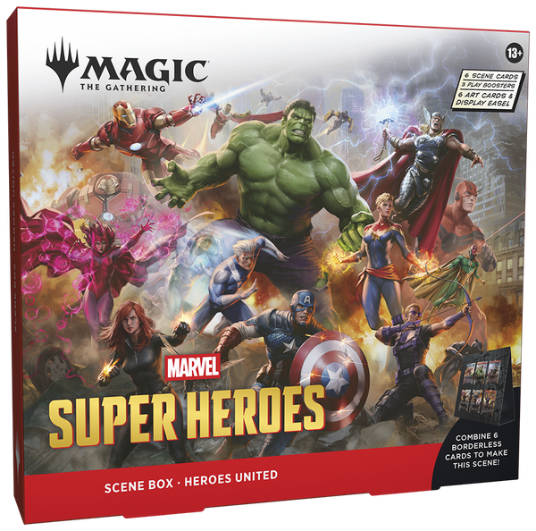 MTG Marvel Super Heroes Scene Box