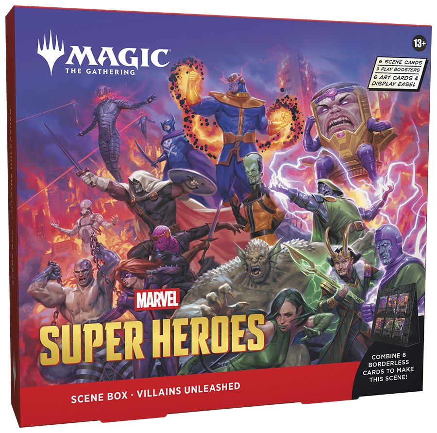 MTG Marvel Super Heroes Scene Box