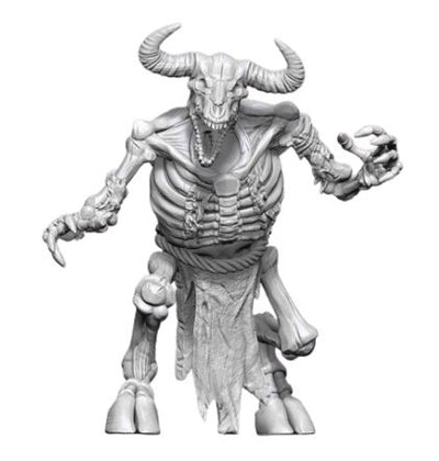 DND Nolzur's Marvelous Miniatures Minotaur Skeleton