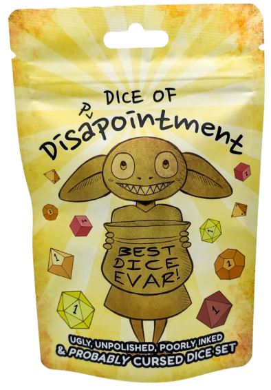 Mystery Dice Goblin Dice of Disappointment Bag
