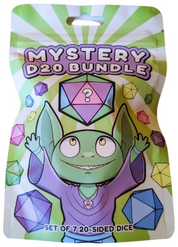 Mystery Dice Goblin Mystery D20 Dice Bag Bundle