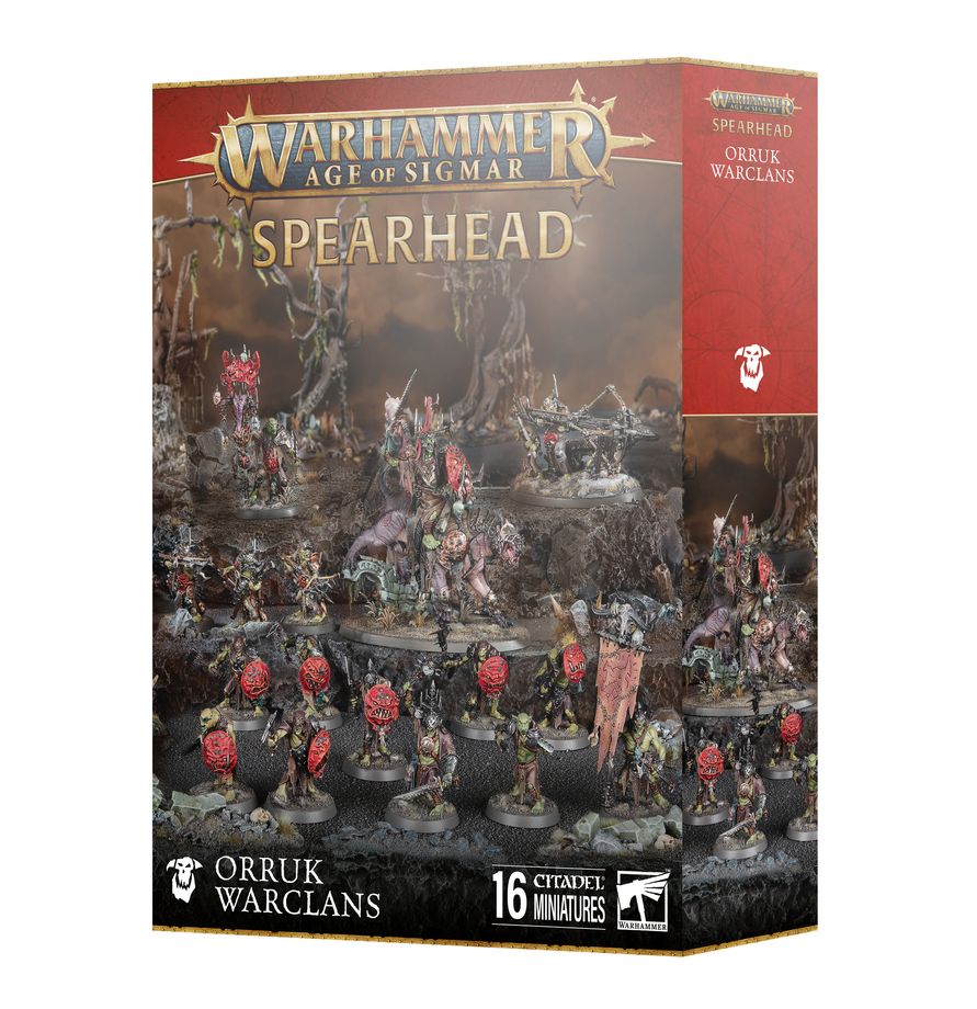 Warhammer Age of Sigmar Spearhead Orruk Warclans