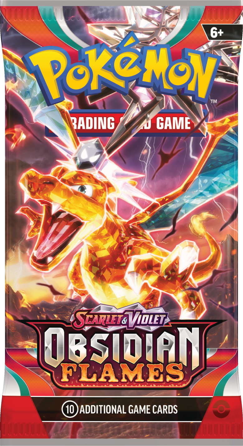 Pokemon Scarlet and Violet Obsidian Flames Booster