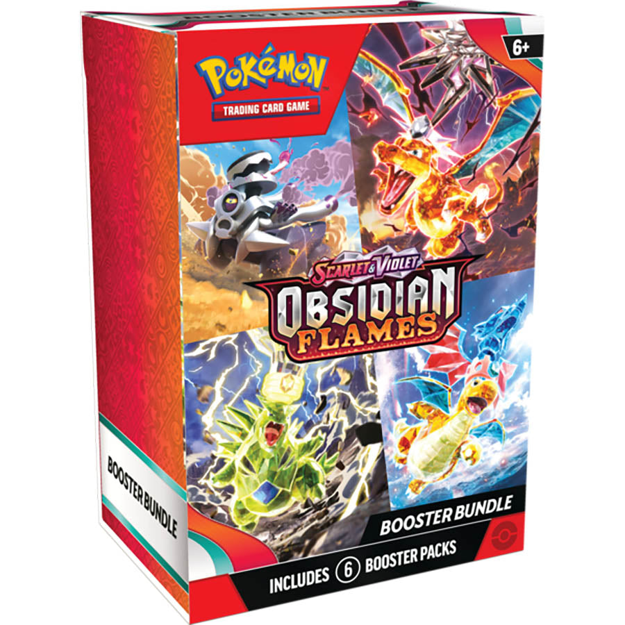 Pokemon Scarlet and Violet Obsidian Flames Booster Bundle