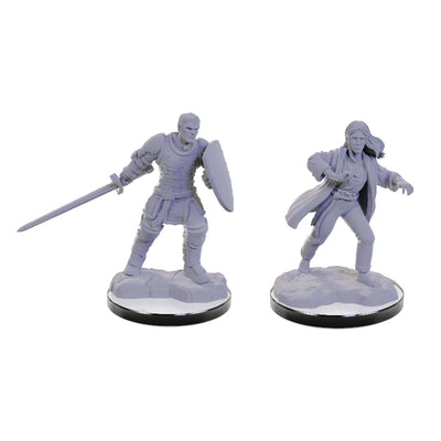 DND Nolzur's Marvelous Miniatures  W22 Reborn Paladin and Reborn Warlock