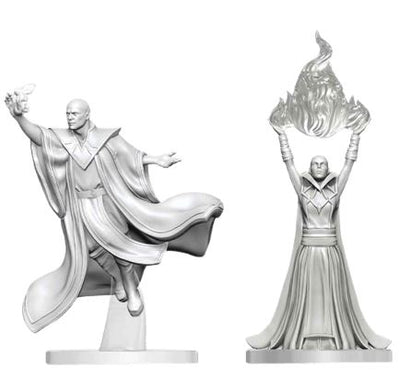DND Nolzur's Marvelous Miniatures Red Wizard Mage and Archmage