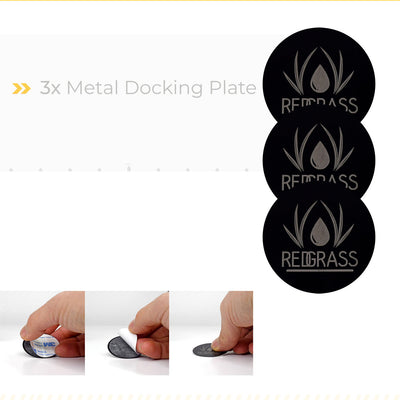 Redgrass Metal Docking Plate for 360 Painting Handle V2