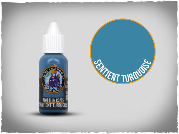 Two Thin Coats Sentient Turquoise