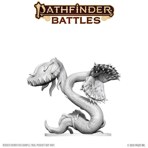 Pathfinder Deep Cuts Unpainted Miniatures W27 Snapping Flytrap